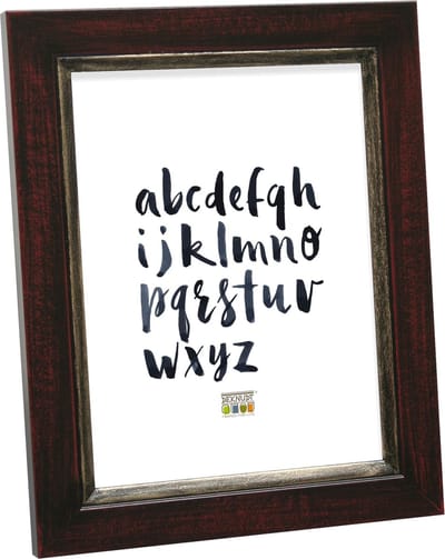 Deknudt Frames fotolijst S42LF9 - bruin-zwart - voor foto 18x24 cm