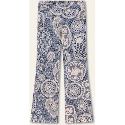 Oilily Peace Broek- maat152/12yr Estate Blauw