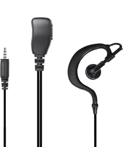 Hoornie - G-Shape Portofoon Oortje voor Kenwood PKT-23E