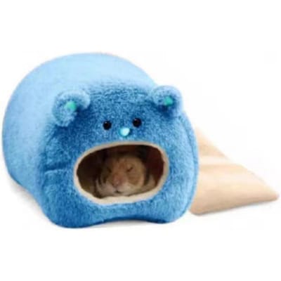 Hamster Zacht Warm Bed Rat Hangmat Varken Eekhoorn Winter Huisdier Speelgoed Hamster Kooi Huis Hangend Nest+Mat Huis Bed Dier Muizen Rat Nest