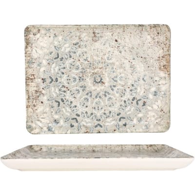Rinart Serveerschaal - Fade - Porselein - 30x22 cm - set van 2