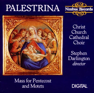 Christ Church Cathedral Choir, Stephen Darlington - Palestrina: Mass For Pentecost And Motets (CD)