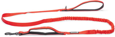 Beeztees Parinca Premium Elastische Hondenriem - Hondenlijn - Weersbestendig - Nylon - Rood - 180cmx20mm