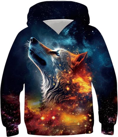 Kinder Hoodie - Trui Kinderen - Dagelijks Gebruik - 3D Print Design - 10 x 10 x 1.5 cm