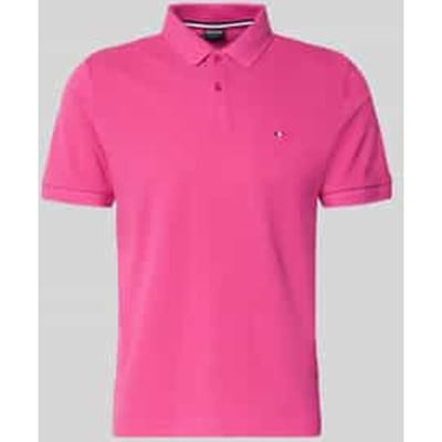 regular fit poloshirt met gestikt logo