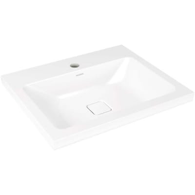 Kaldewei CONO countertop washbasin 3083 with 1 tap hole, 60 cm 901906013001