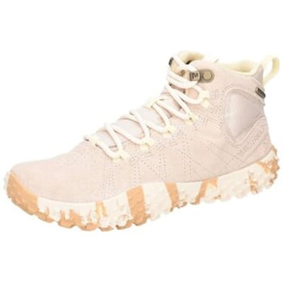 merrell - J008182 WRAPT MID WP - Half-hoge schoenenDames wandelschoenenBarefootWandelschoenen - Kleur: Wit/beige - Maat: 38