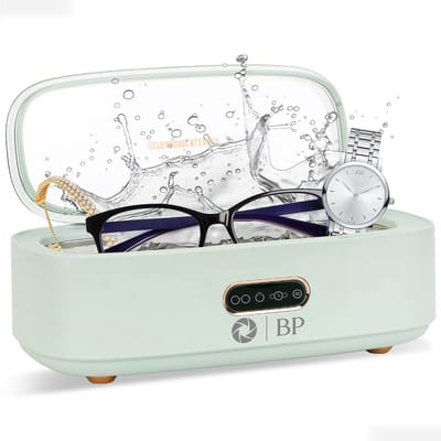 BP® Ultrasoon Reiniger - Reinigingsapparaat voor Sieraden en Brillen - Ultrasone - Ultrasonic Cleaner - Brillenbad - Nederlandse Handleiding - Groen