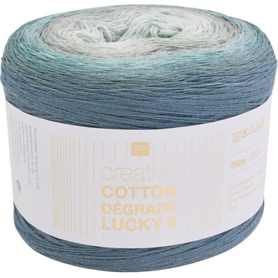Rico Design Creative Cotton Dégradé Lucky 8 - Kleur 024