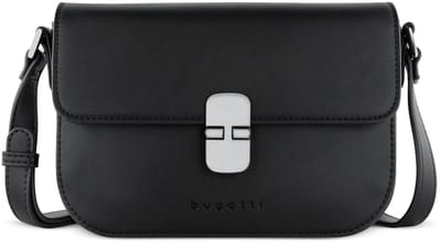 bugatti schoudertas Nela Shoulderbag Black zwart