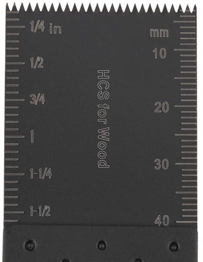 Dailygoods- Zaagbladen 20 Stuks - Universele Oscillerende Zaagbladen - Koolstofstaal - Geïntegreerde Markers - Scherpe Tanden - Metaalkleur - Multifunctioneel Zaagblad