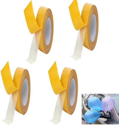 Cosensi- Textieltape 10 Mm X 10 M - Dubbelzijdige Plakband - Extra Sterke Kleefkracht - Duurzaam - Voor Tapijten/Matten/Pads