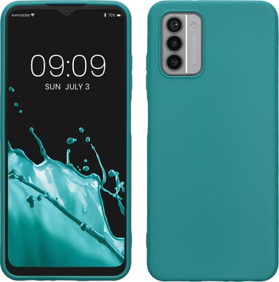 kwmobile telefoonhoesje geschikt voor Nokia G42 5G - Hoesje voor smartphone - Back cover in mat petrol