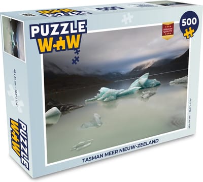 Puzzel Tasman meer Nieuw-Zeeland - Legpuzzel - Puzzel 500 stukjes