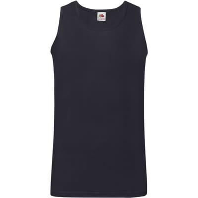 Fruit of the Loom Unisex Adult Valueweight Athletic Tank Top (Deep Navy)