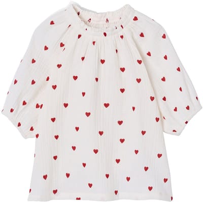 Vertbaudet Blouse voor meisjes van katoengaas