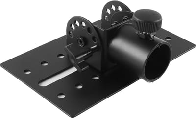 Luidsprekertray 35mm - Metalen basis 175 x 110mm - 90 graden verstelbaar - Ideaal voor audio-installaties - SnelShoppen
