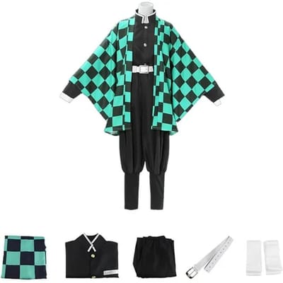 Nieuwe rollenspel kimono's, kostuums voor volwassenen en kinderen, Japanse anime, tekenfilm, Halloweenkostuums, Kerstcadeaus L