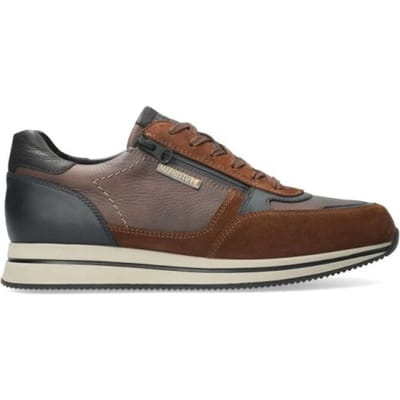Mephisto Gilford - heren sneaker - Bruin - maat 39 (EU) 6 (UK)