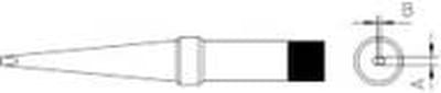 Weller 4PTL8-1 Soldeerpunt Langwerpige vorm Grootte soldeerpunt 2 mm Inhoud: 1 stuk(s)