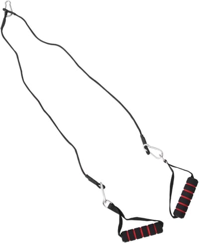 Fitness Pulley Systeem - Krachttrainer Touw - Spiertraining Thuis - Lichtgewicht Compact Ontwerp - 109 x 13 x 3.5 cm