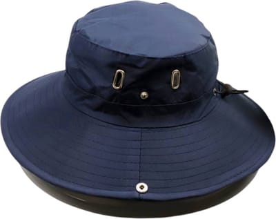 Nivard Zonnehoed - Reishoed - UV Beschermende Hoed - Bucket Hat - Festival - Pet - Hoedje Voor Dames & Heren - Hoofdbescherming - Marineblauw