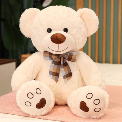 Hoge Kwaliteit 35/50/60CM 5 Kleuren Lieflijke Strik Teddybeer Pop Knuffeldier Beer Pluche Speelgoed Geliefden Meisjes Verjaardag Baby Cadeau 50cm