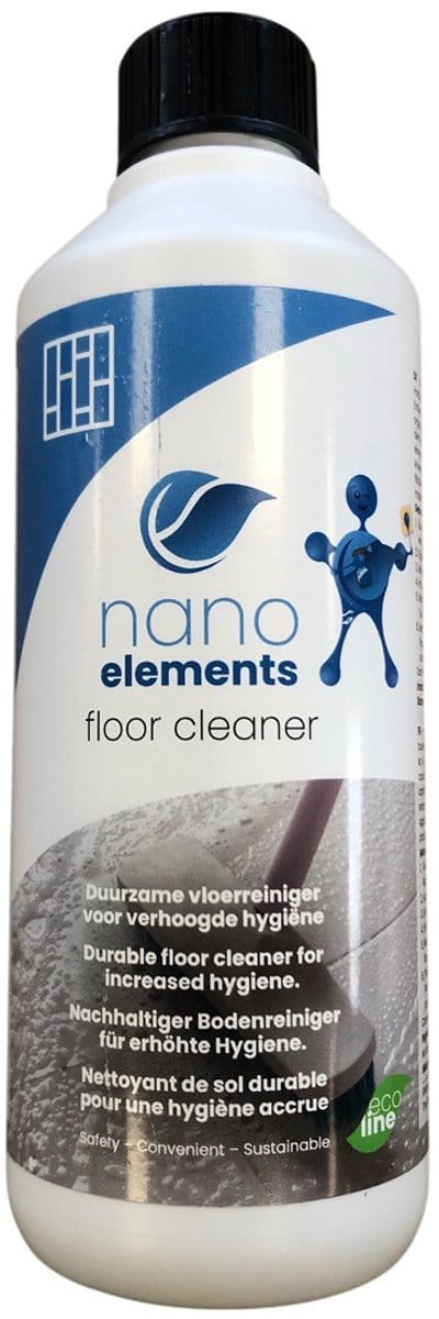 Eco Vloerreiniger - Nano Elements - 500ml - Milieuvriendelijke vloerreiniger - Verhoogde hygiene
