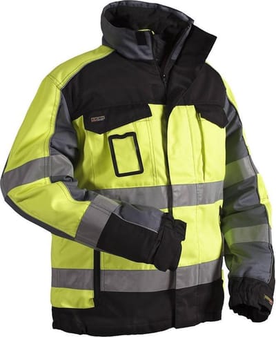 Blåkläder Winterjas High Vis Mt Xl Geel/zwart Xl