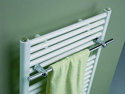 Universele handdoekhouder 50 cm - chroom optiek - geschikt voor buizenradiator - designradiator