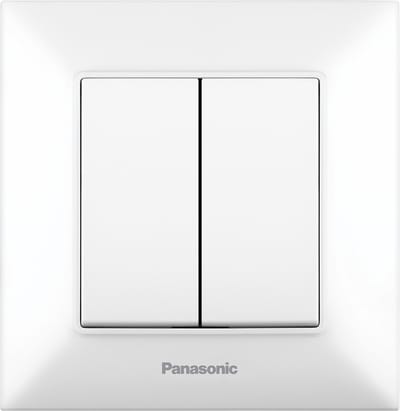 Panasonic-Serieschakelaar-Wit-Compleet-Arkedia Slim Serie