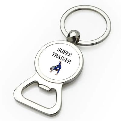 Akyol - super trainer flesopener - Sport - coach - judo - trainer - geschenk - verjaardag - love gift - 9 bij 3 cm
