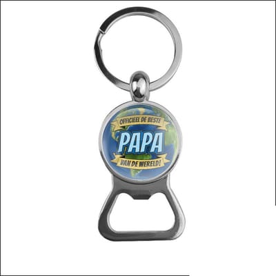 Bieropener Glas - Officieel De Beste Papa Van De Wereld