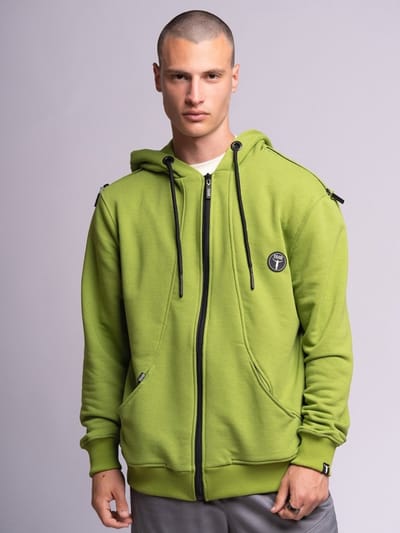 1'618 Zip-Up Hoodie - Palm Green