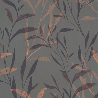 MODERN BEHANG | Bladeren - Grijs Bruin Oranje - A.S. Création Anna D'Andrea