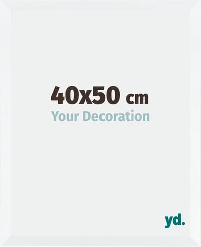 Your Decoration - Fotolijst 40x50 cm - MDF - Wit Mat - Catania
