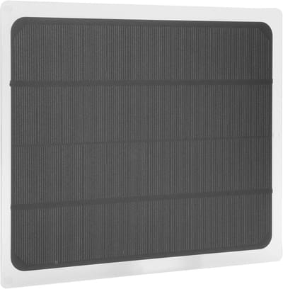 Zonnepaneel - Acculader - Batterij Onderhoud - Monokristallijn Paneel - 5W 12V - Zwart