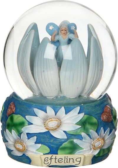 Luville Efteling Miniatuur Waterbal Indische Waterlelie - H14 x Ø10,5 cm