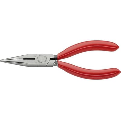 Knipex 25 01 140 Platte rondbektang Elektronica en fijnmechanica Recht Vanadium elektrostaal 140 mm