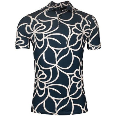 Giordano Polo Formentini Cotton Stretch Organic Pattern Piqué Navy / male