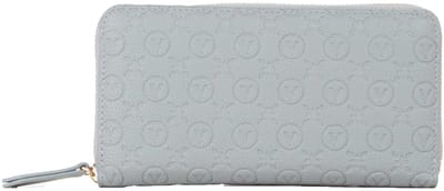 VALENTINO portemonnee Samba Re Zip Around Wallet Grigio grijs