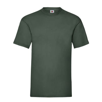 Fruit of the Loom Unisex Adult Waardevol T-Shirt (Fles groen)