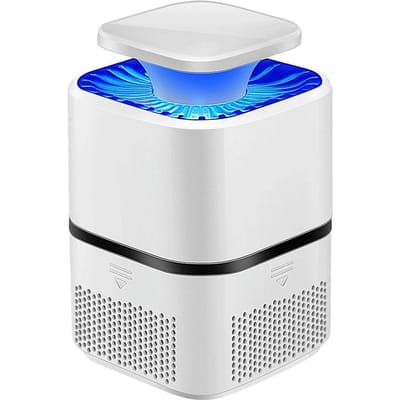 Elektrische muggenlamp voor binnen, stil muggenvanger apparaat voor thuis white