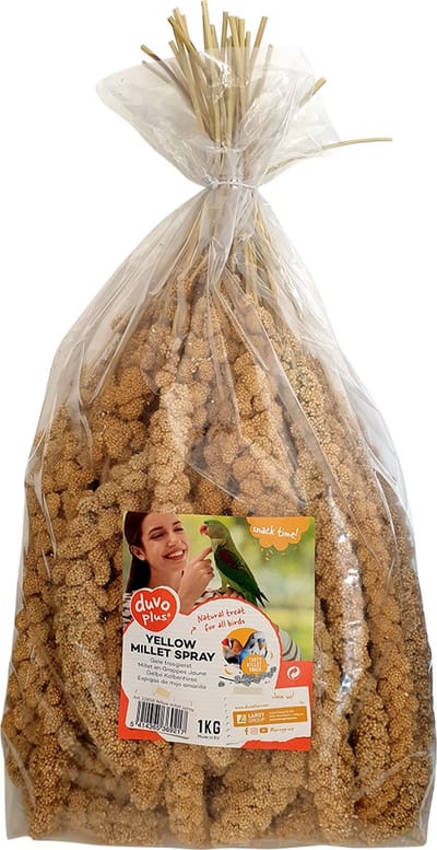 Duvoplus - Vogelsnack - Vogel - Trosgierst Geel 1kg - 1st
