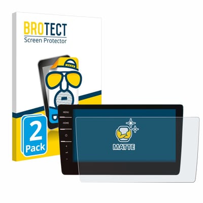 BROTECT - Screenprotector voor Volkswagen Passat Variant 2019 Discover Pro 9.2" 2019 - Folie Beschermfolie matte 2 Stuks