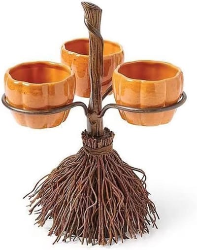Halloween Pompoen Schalen van Hars voor Feestdecoraties en Tafelgerei, Perfect voor Thuis en Keuken