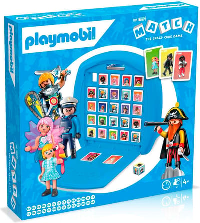 Winning Moves Playmobil - Bordspel - Top Trumps Match - Multilingual