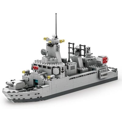 WANGE Destroyer 533 stuks bouwstenenset voor hobbybouwers