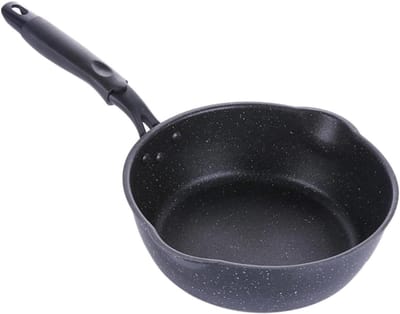 Poffertjespan Koekenpan - Mini Braadpan Omelet Pan - Lekkere Maaltijden Maken - Maifanite Antiaanbaklaag - 38x20x8cm - Zwart