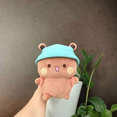Yier Panda Beer Poppen Schattige Bubu Dudu Pluche Speelgoed Schattig Cartoon Knuffel Zachte Pluche Beesten Huisdecoratie voor Kinderen Vriendin gray